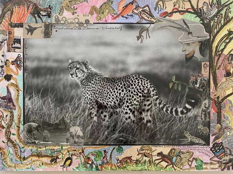 <i></noscript>Kenya Cheetah</i>, 1960/2012, by Peter Beard