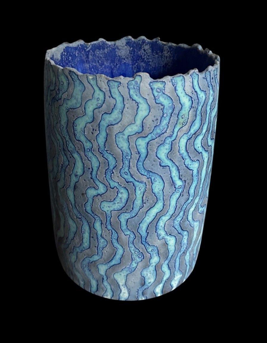 Peter Beard Vase In New Condition For Sale In Chipping Campden, GB