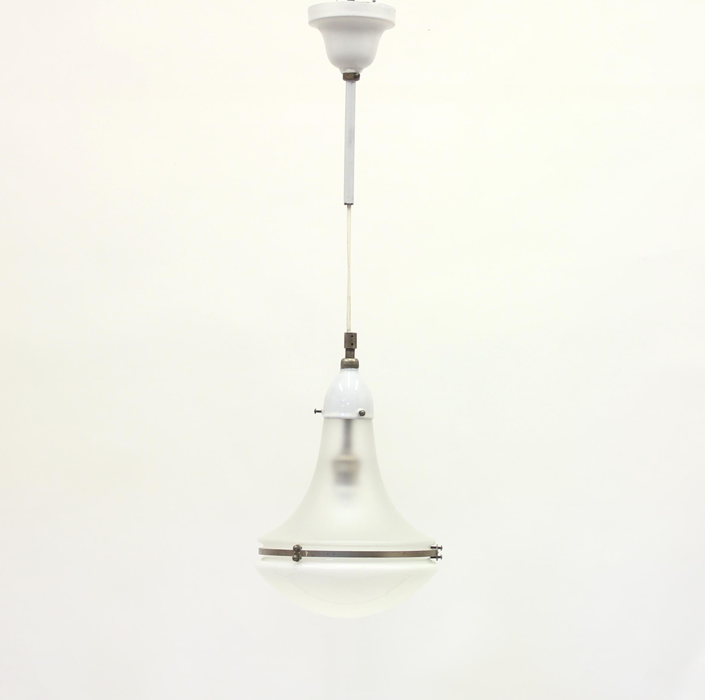 Industrial Peter Beherens, Luzette Ceiling Lamp, AEG, ca 1910