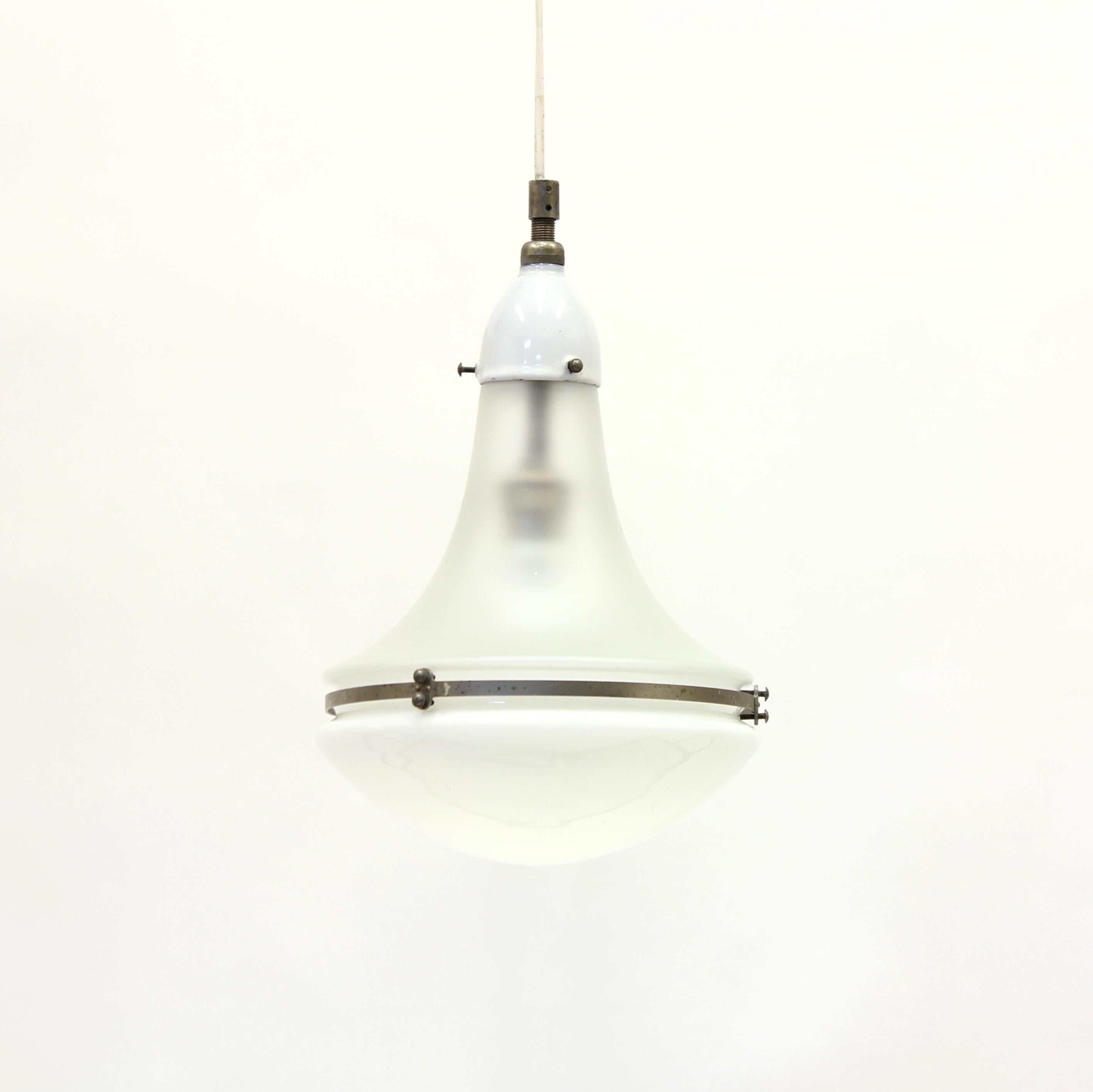 Peter Beherens, Luzette Ceiling Lamp, AEG, ca 1910 In Good Condition In Uppsala, SE