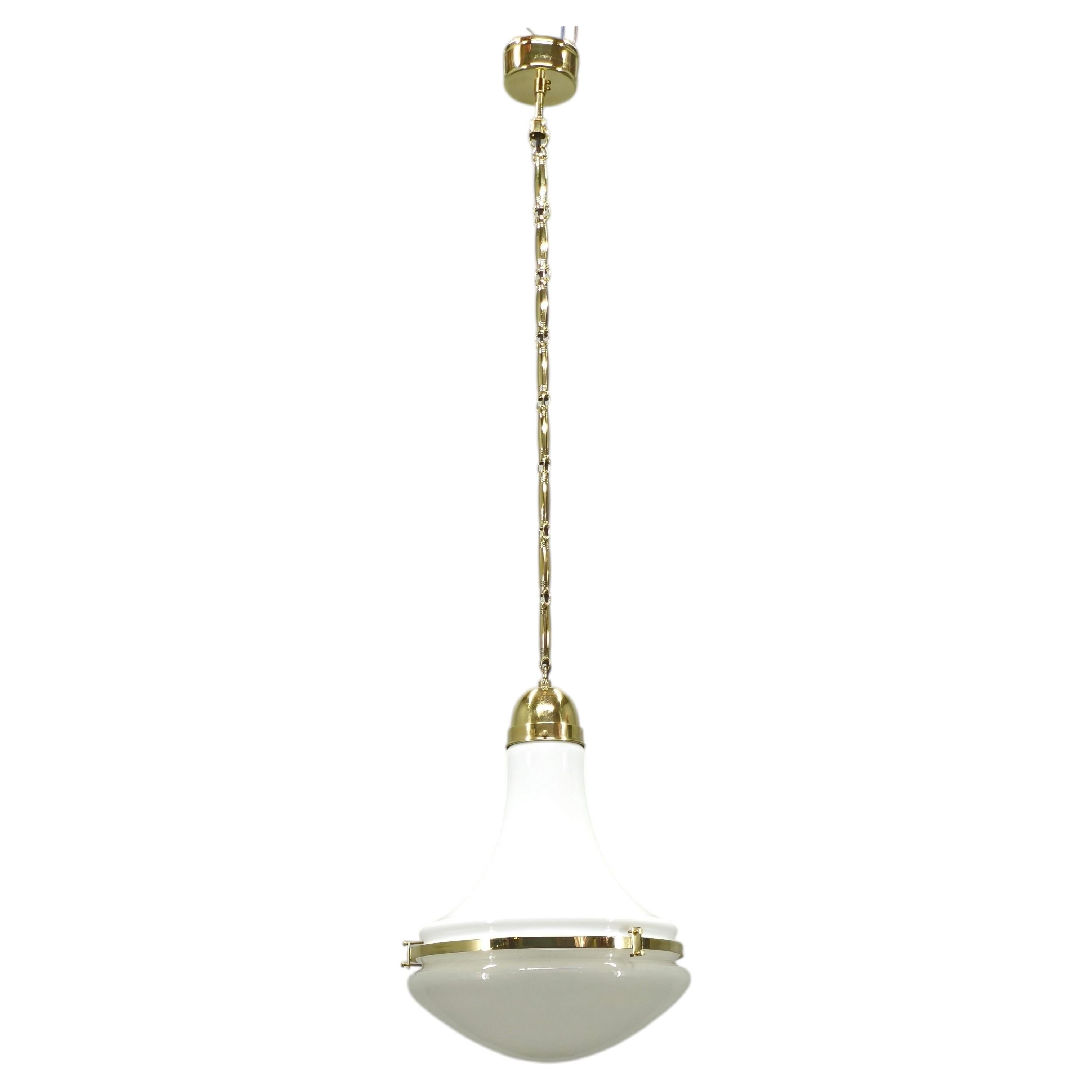 Peter Behrens Art Deco Pendant Lamp for Siemens, Germany 1930s