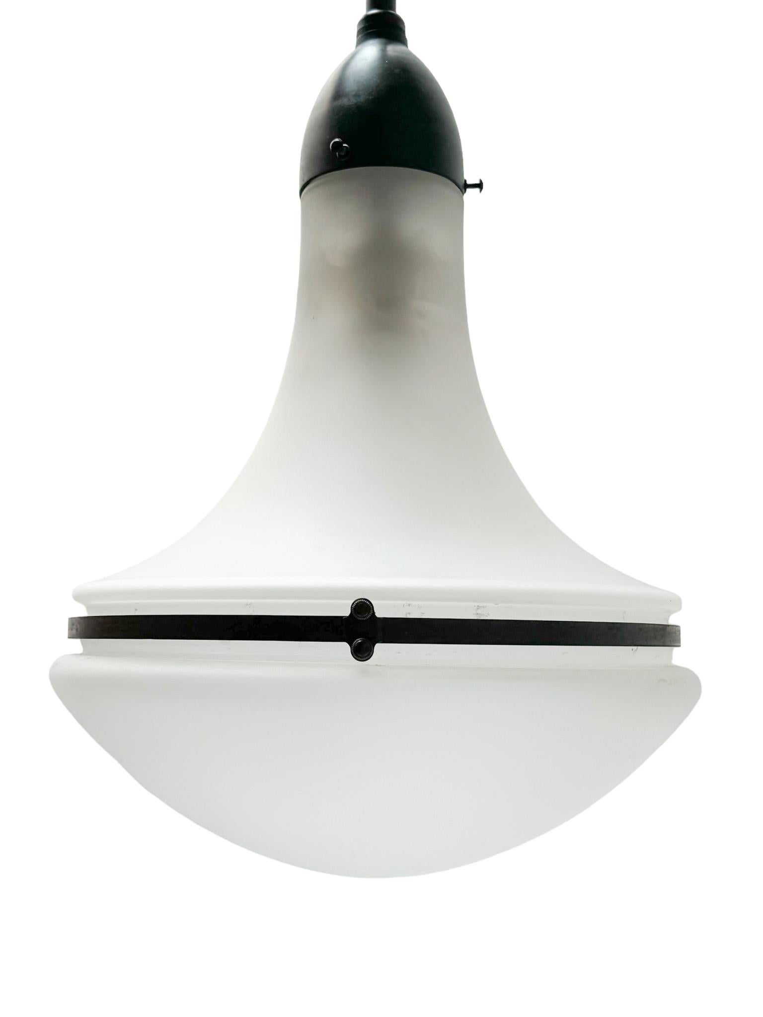Peter Behrens Art Nouveau Luzette Pendant Lamp for Siemens, 1900s 2
