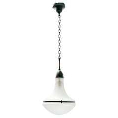 Lampada a sospensione Luzette di Peter Behrens in stile liberty per Siemens, 1900
