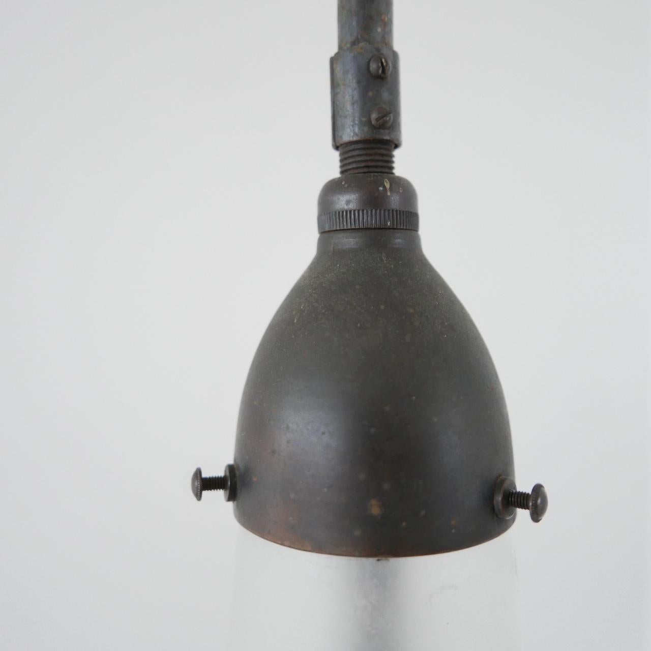 Glass Peter Behrens Bauhaus Pendant Lamp
