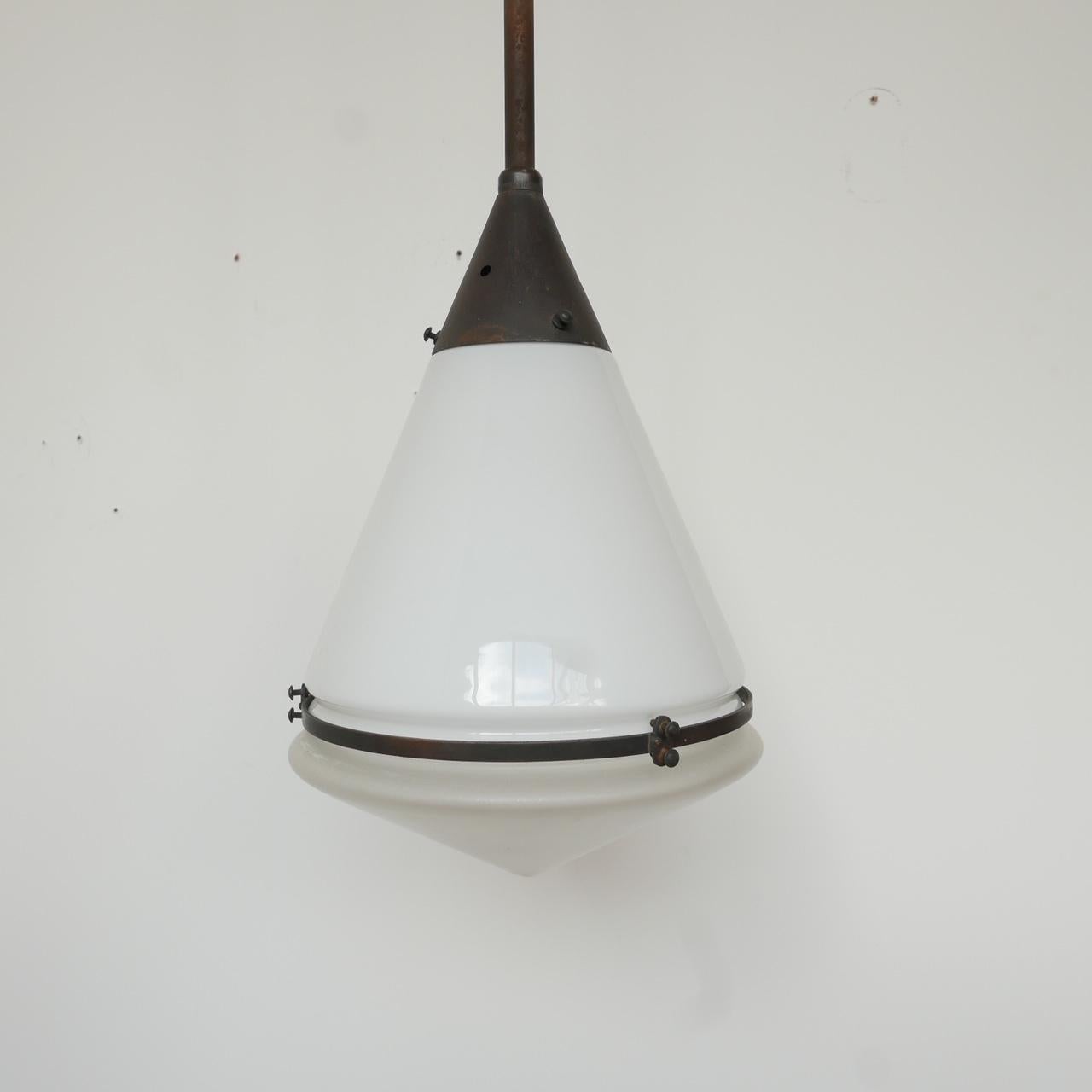 Peter Behrens Conical Pendants '4' For Sale 6