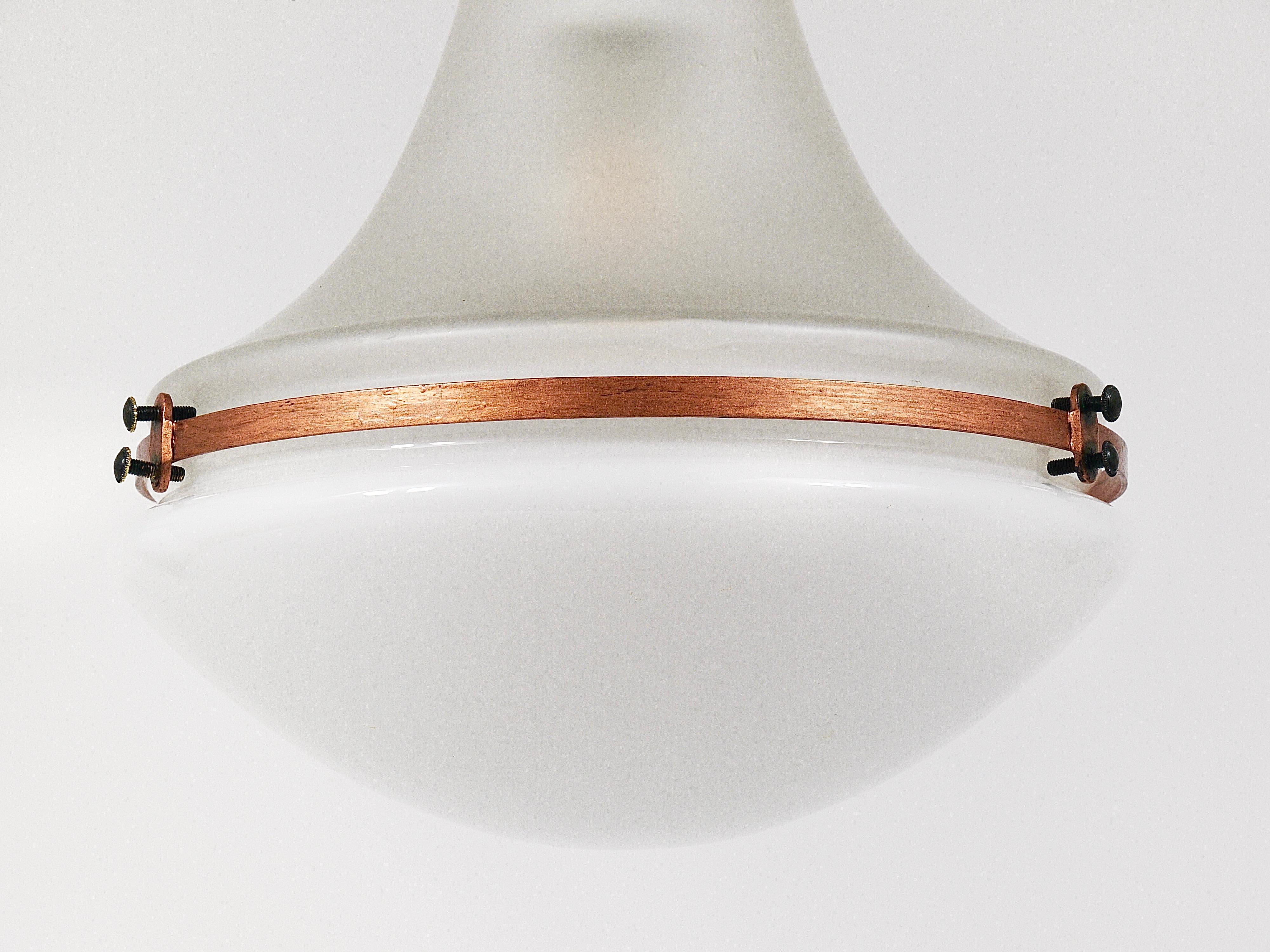 Lampada a sospensione industriale Peter Behrens Luzette, Siemens Schuckert, Germania, 1910 In condizioni buone in vendita a Vienna, AT