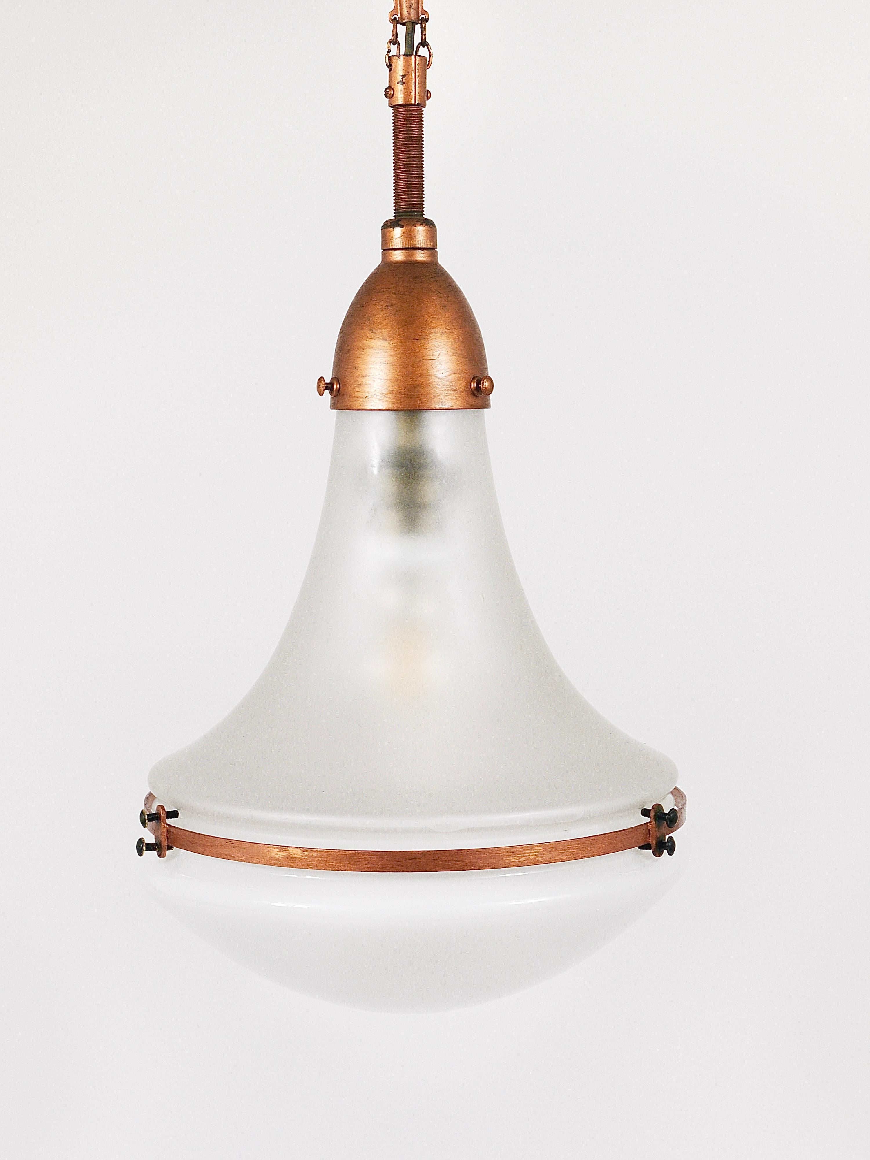 Lampada a sospensione industriale Peter Behrens Luzette, Siemens Schuckert, Germania, 1910 in vendita 1