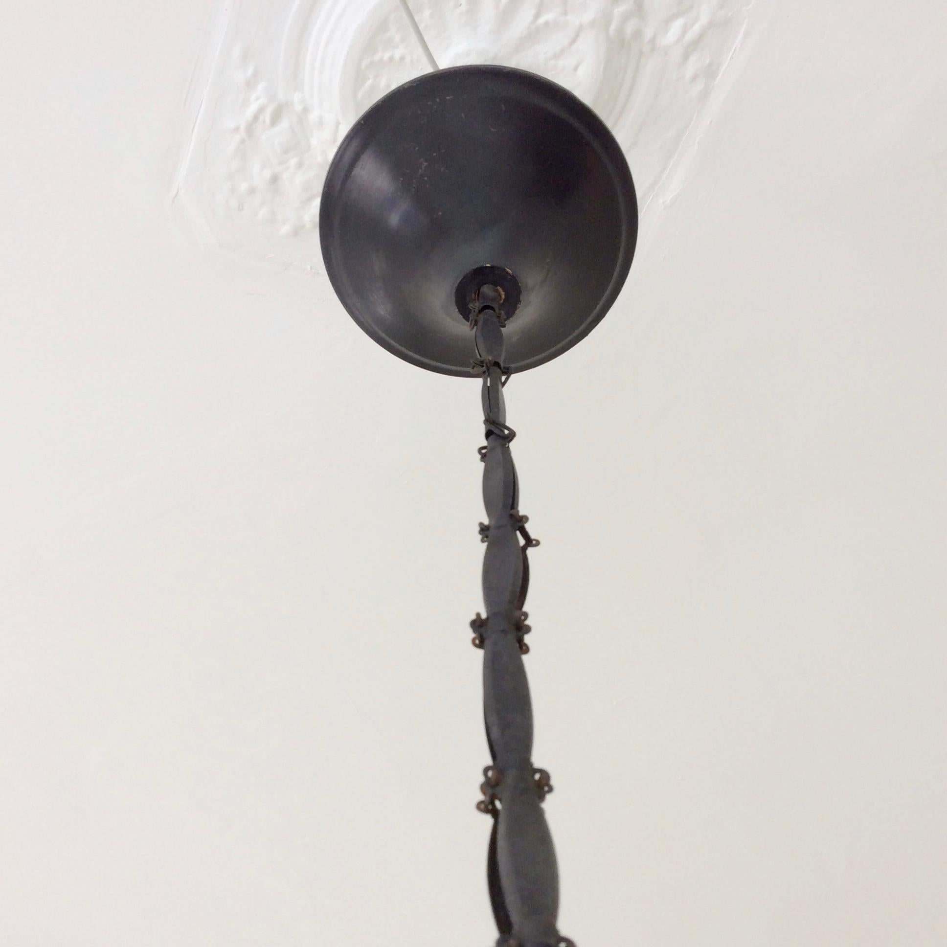 Peter Behrens Luzette Pendant Lamp, circa 1910, Germany 2