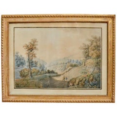 Peter Birman, Landscape from Tivoli, Italy