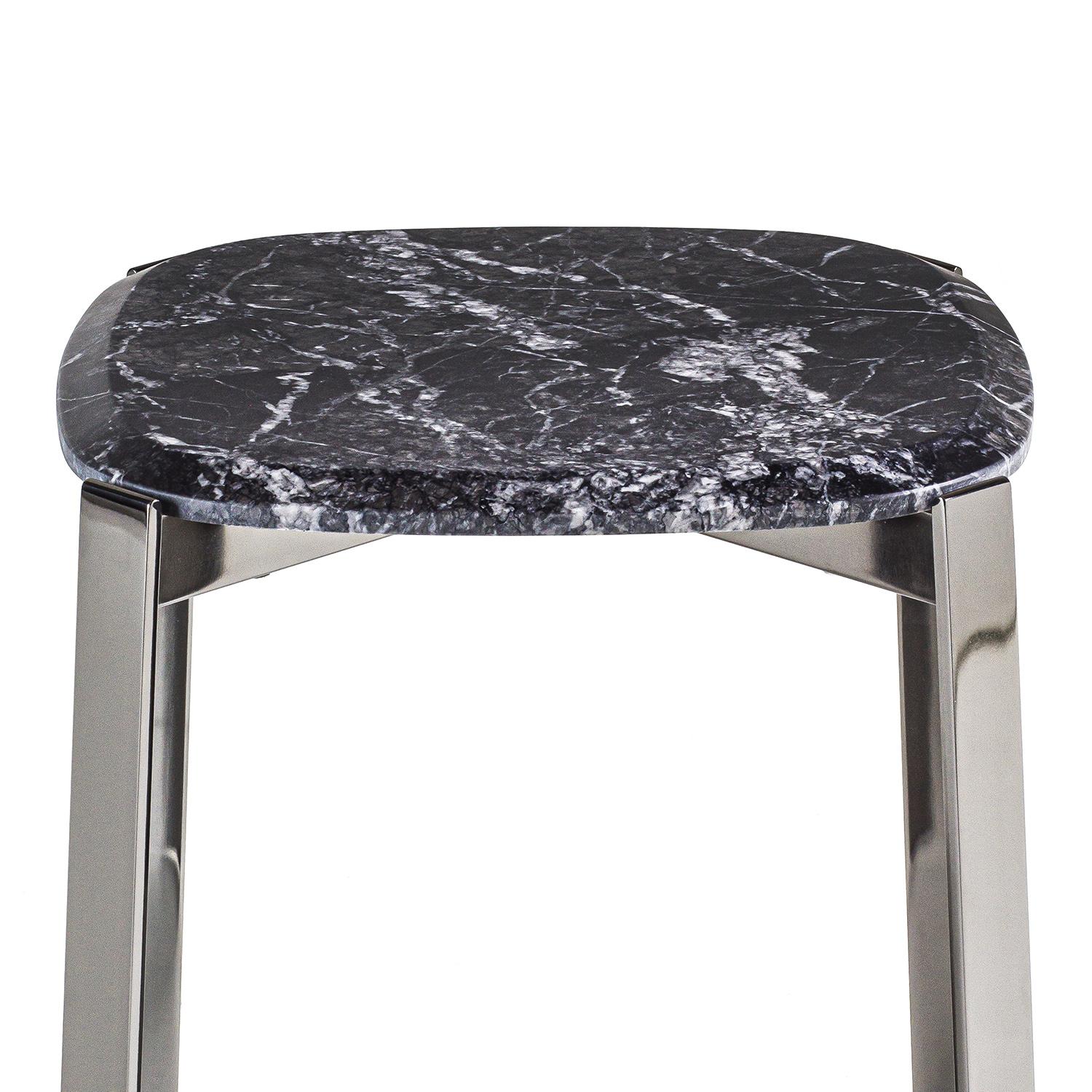 Hand-Crafted Peter Black Side Table For Sale
