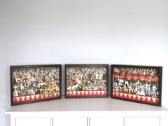 3D Circus (triptych), a limited edition work by Sir Peter Blake