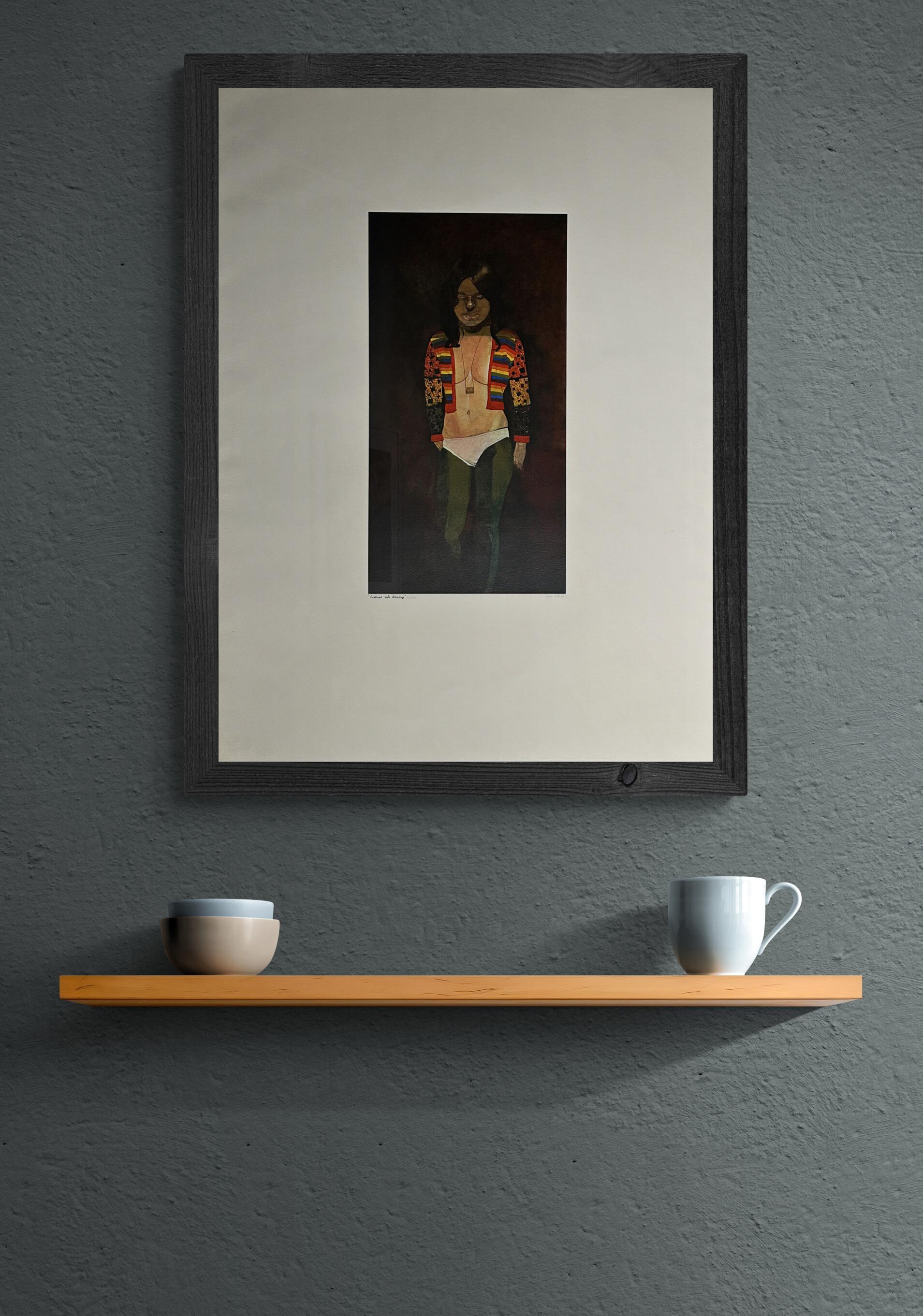 Costume Life Drawing 1972  Signed Limited Edition - Pop Art Print by Peter Blake