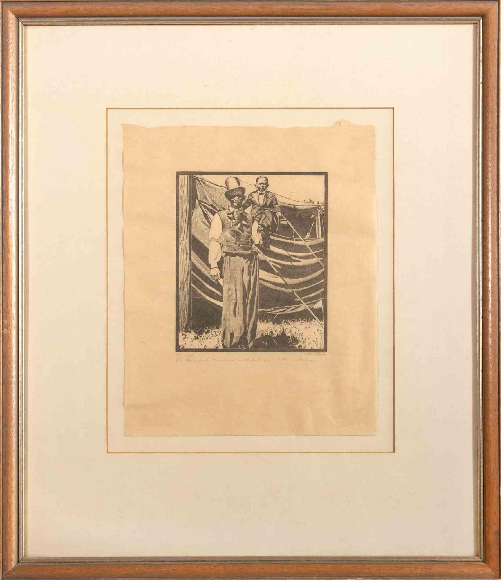 Giant - Woodcut by Peter Blake - 1978 For Sale 1