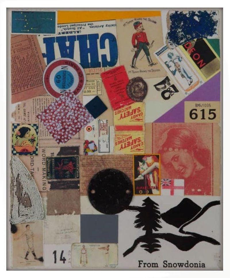 Peter Blake, Homage to Schwitters Deon (Framed), 2021

Silkscreen on Paper

80 x 70 cm (31.5 x 27.5 in)

Edition 167 of 175

Hand-signed and numbered by the artist

Artist Peter Blake is perhaps best known for his design on the cover of The Beatles