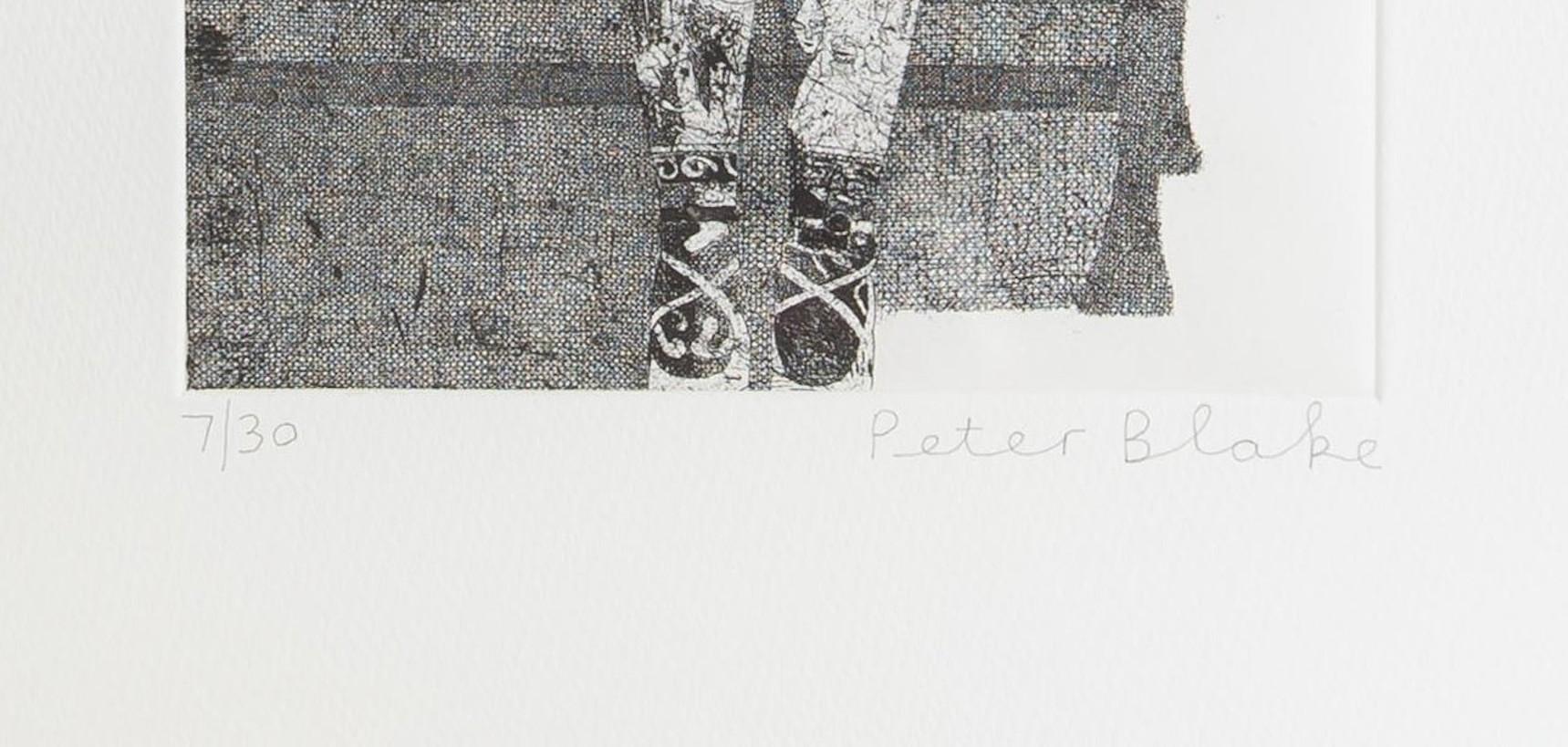 Peter Blake
Liberty Beauty Rose, 2014
Etching on Somerset White 300gsm 
Paper size: 43 × 33 cm 
Framed: 47 x 37 cm
Edition 7 of 30