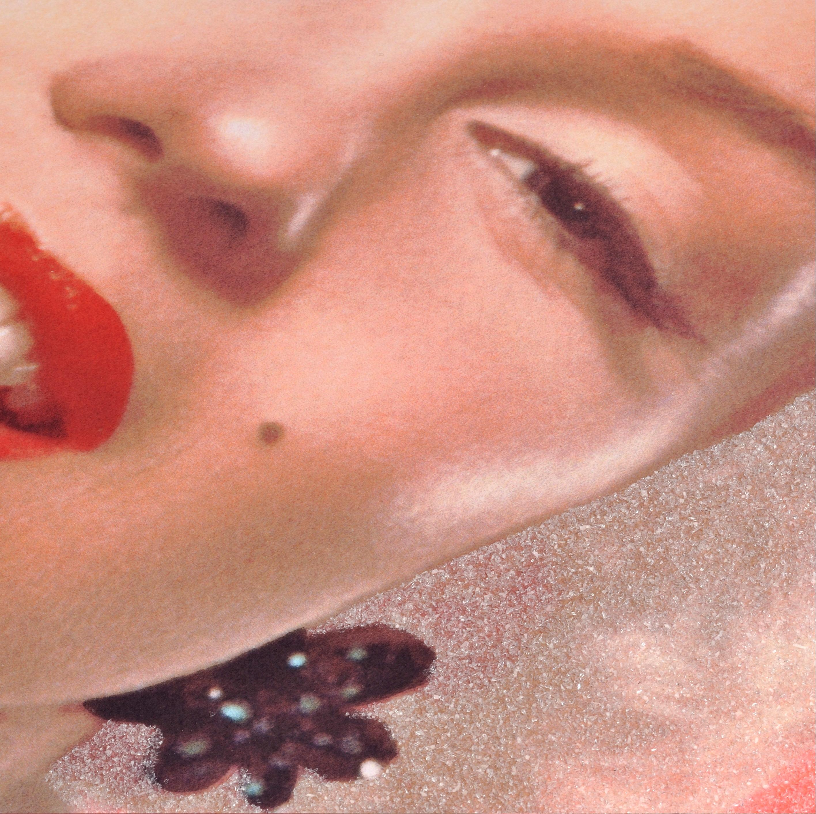 Marilyn - Contemporary 21st Century, Silkscreen, Diamond Dust, Limited Edition For Sale 1