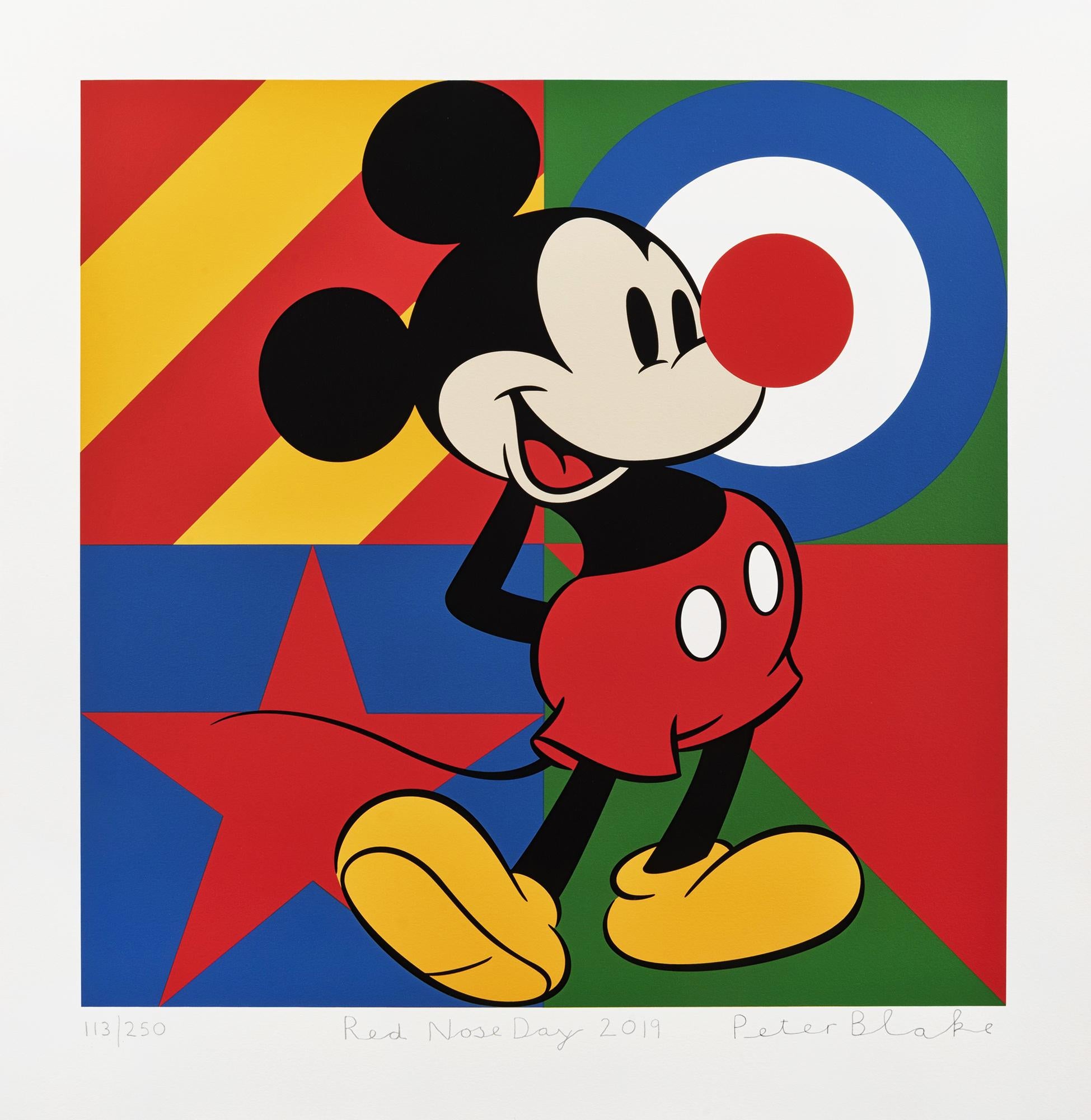 Peter Blake Animal Print - Mickey Mouse, Disney