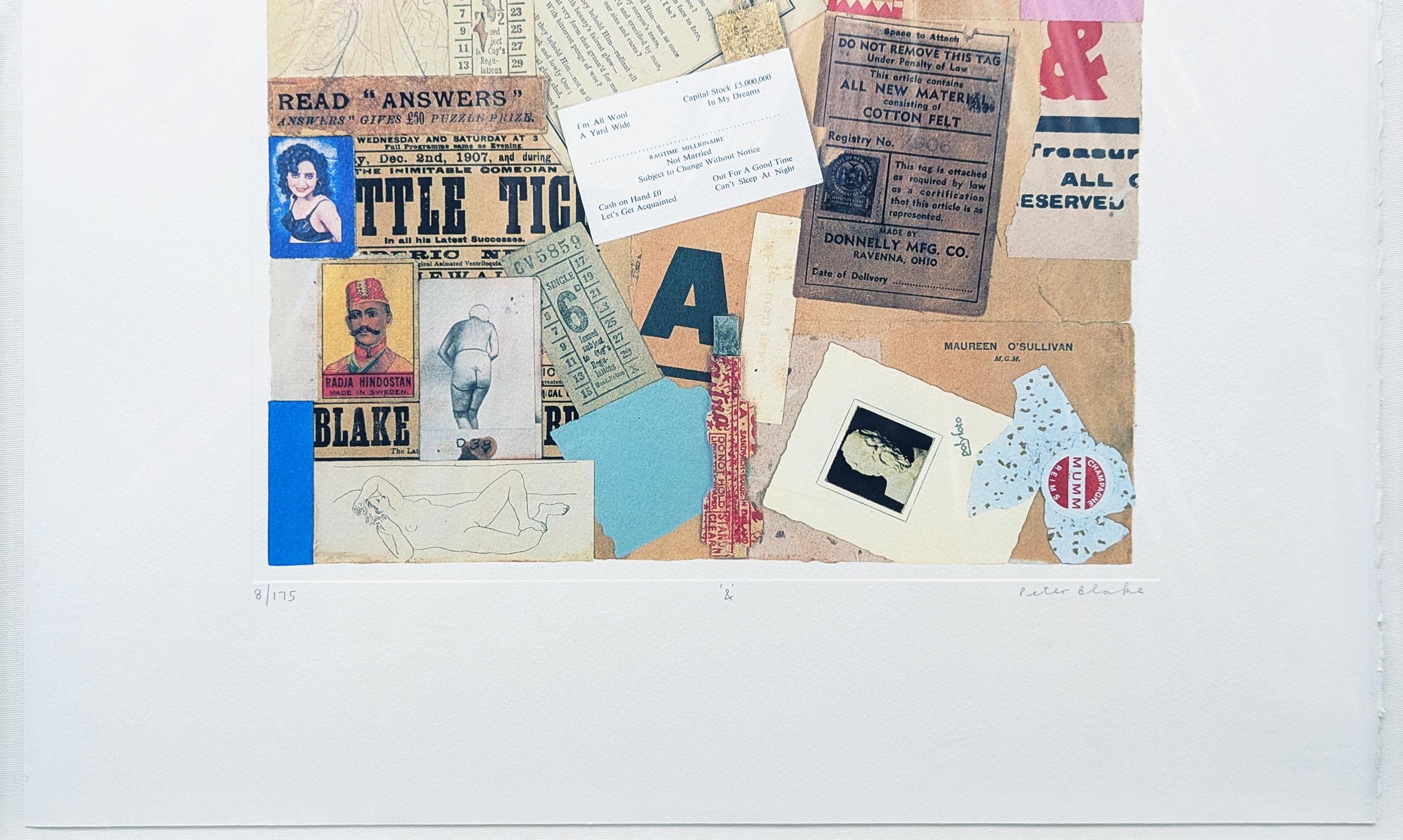 & - Print by Peter Blake