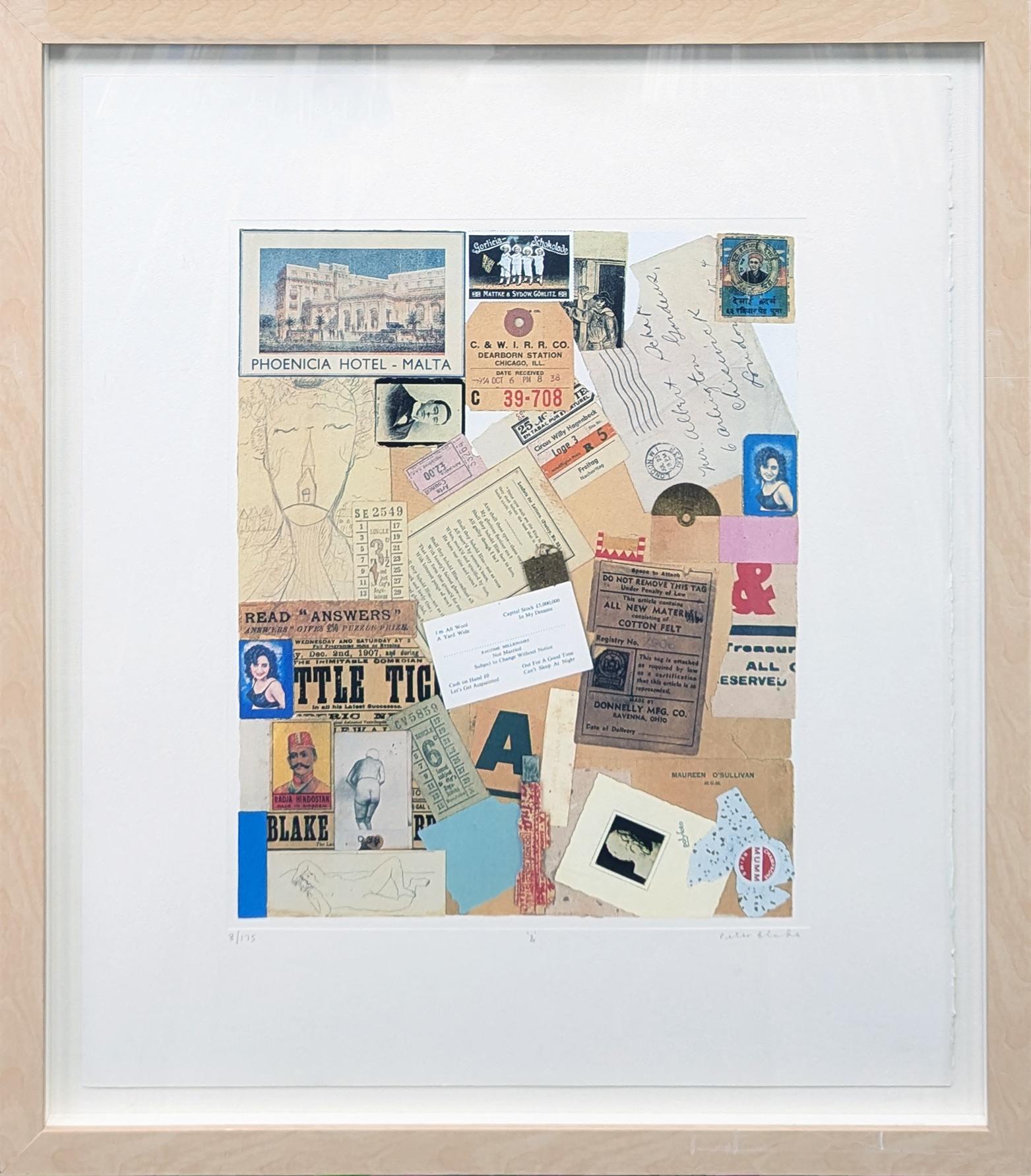 Peter Blake Figurative Print - &