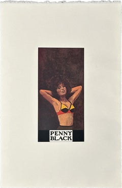 Penny Black  1972 De la serie Los luchadores, edición firmada