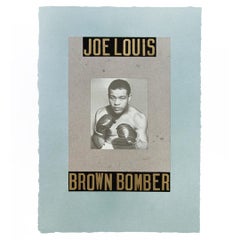 Peter Blake, B is for Boxer, de la série Alphabet, 1991