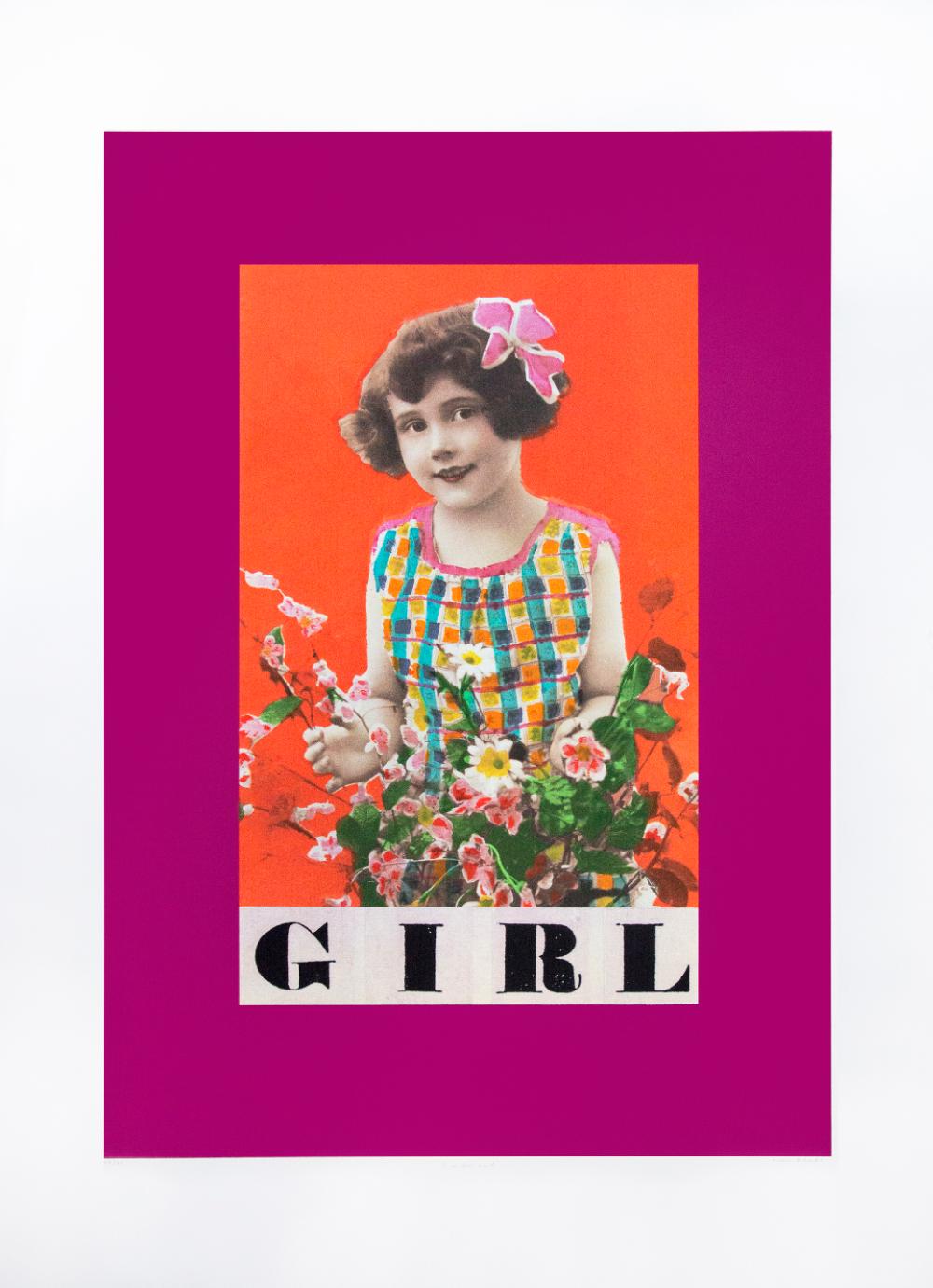 G is for Girl, from Alphabet Series - Pop Art Print by Peter Blake