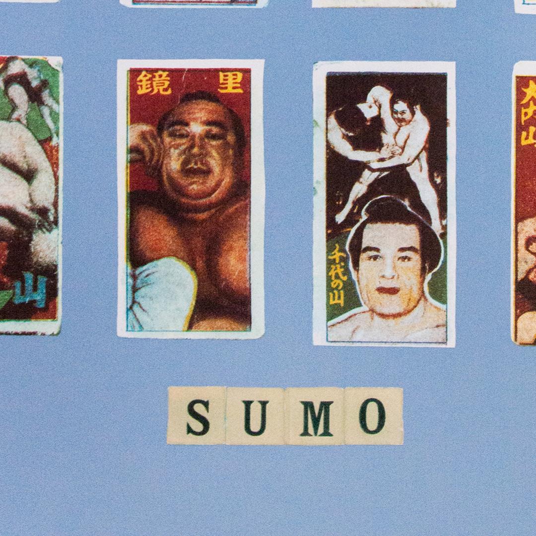 Peter Blake, S est pour Sumo, de la série Alphabet, 1991 en vente 1