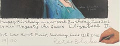 Peter Blake - To Her Majesty Queen Elizabeth II, Signed/N print, British Pop Art