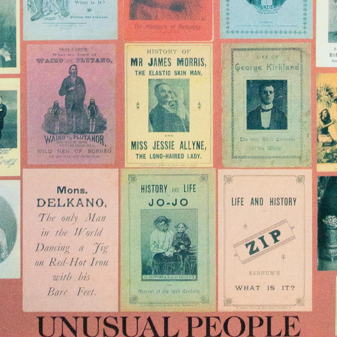 U is for Unusual People, from Alphabet Series - Print by Peter Blake