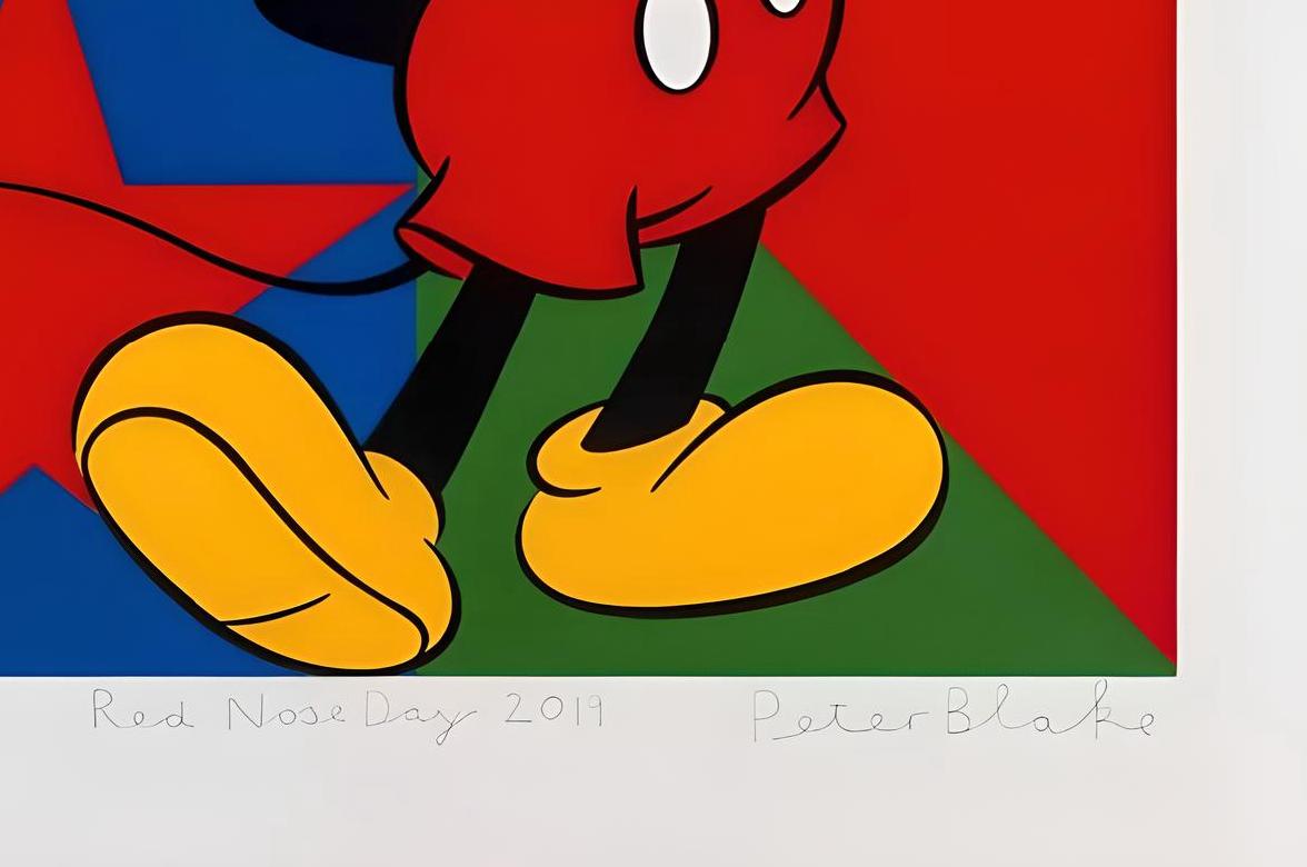mickey mouse red nose
