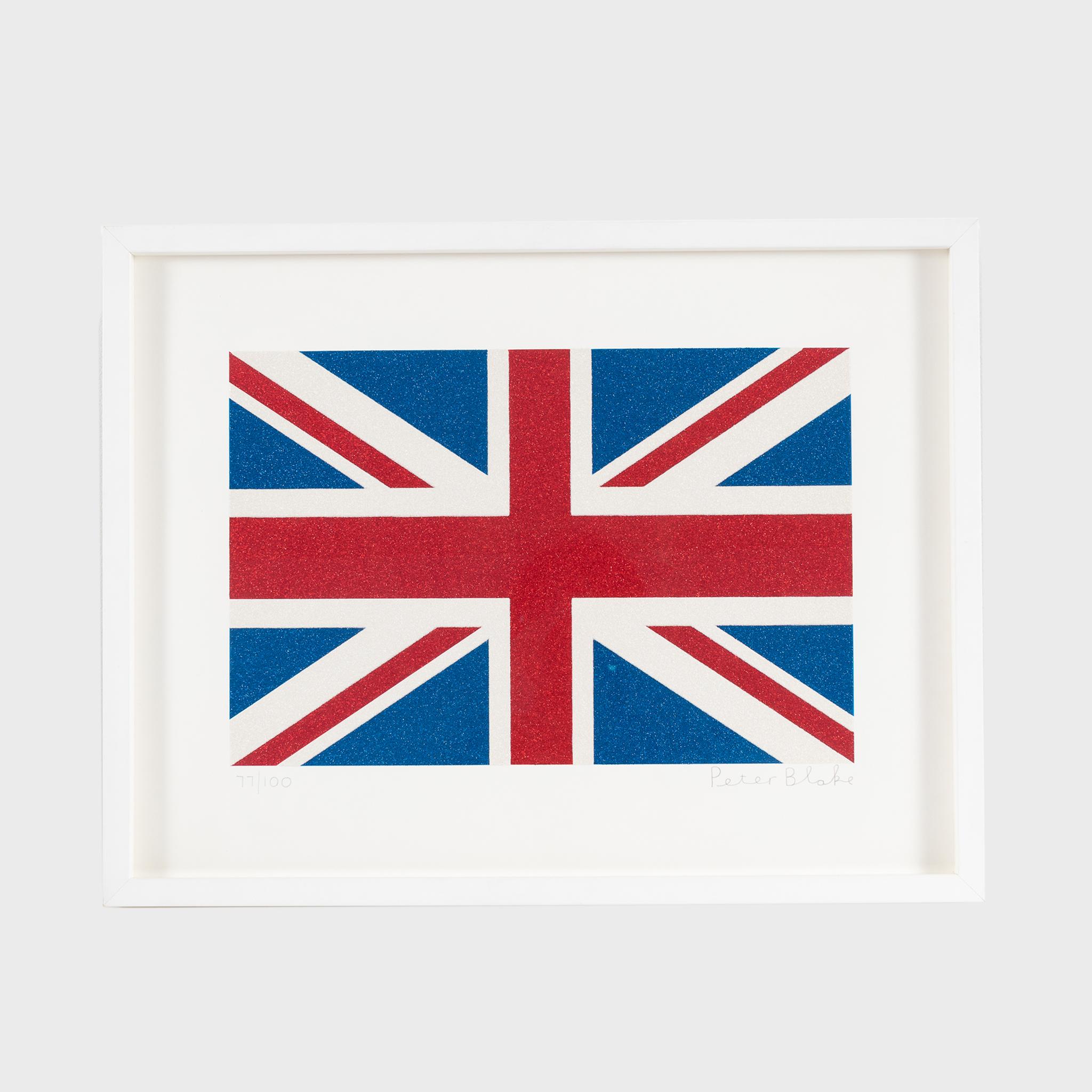 Peter Blake Figurative Print - Small Union Flag