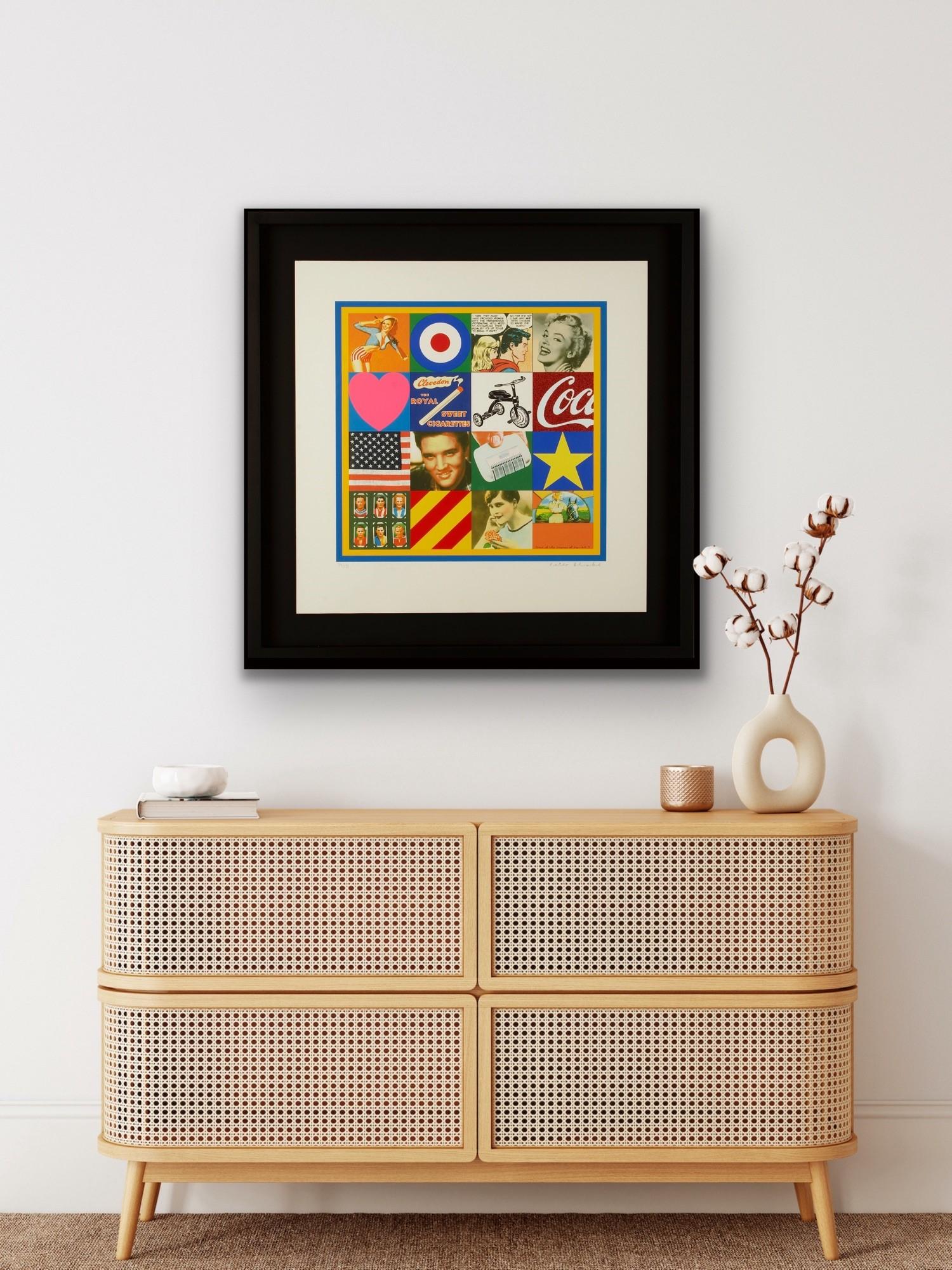 Some of the Sources of Pop Art III, serigrafia firmata da Sir Peter Blake 3
