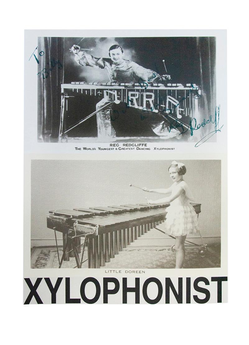 Peter Blake Figurative Print - X is for Xylophonist