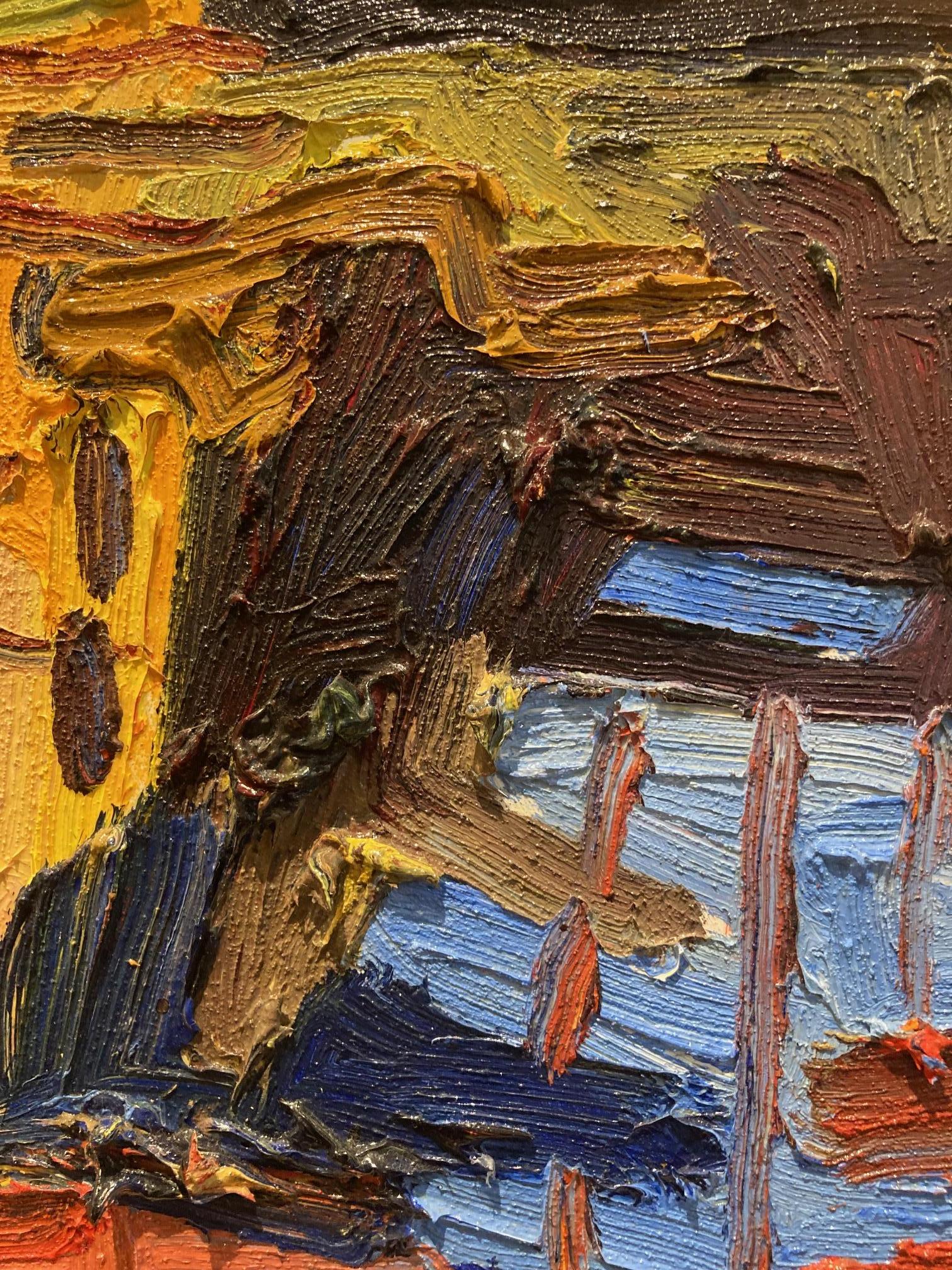 Het Lome Spiegelen van de Zomer in Aveyron Ölgemälde auf Leinwand Vorrätig

Peter Bol, born in 1947 in Eindhoven, the Netherlands, is a Dutch painter renowned for his colorful and expressive landscapes and still lifes. Als Sohn des geschätzten