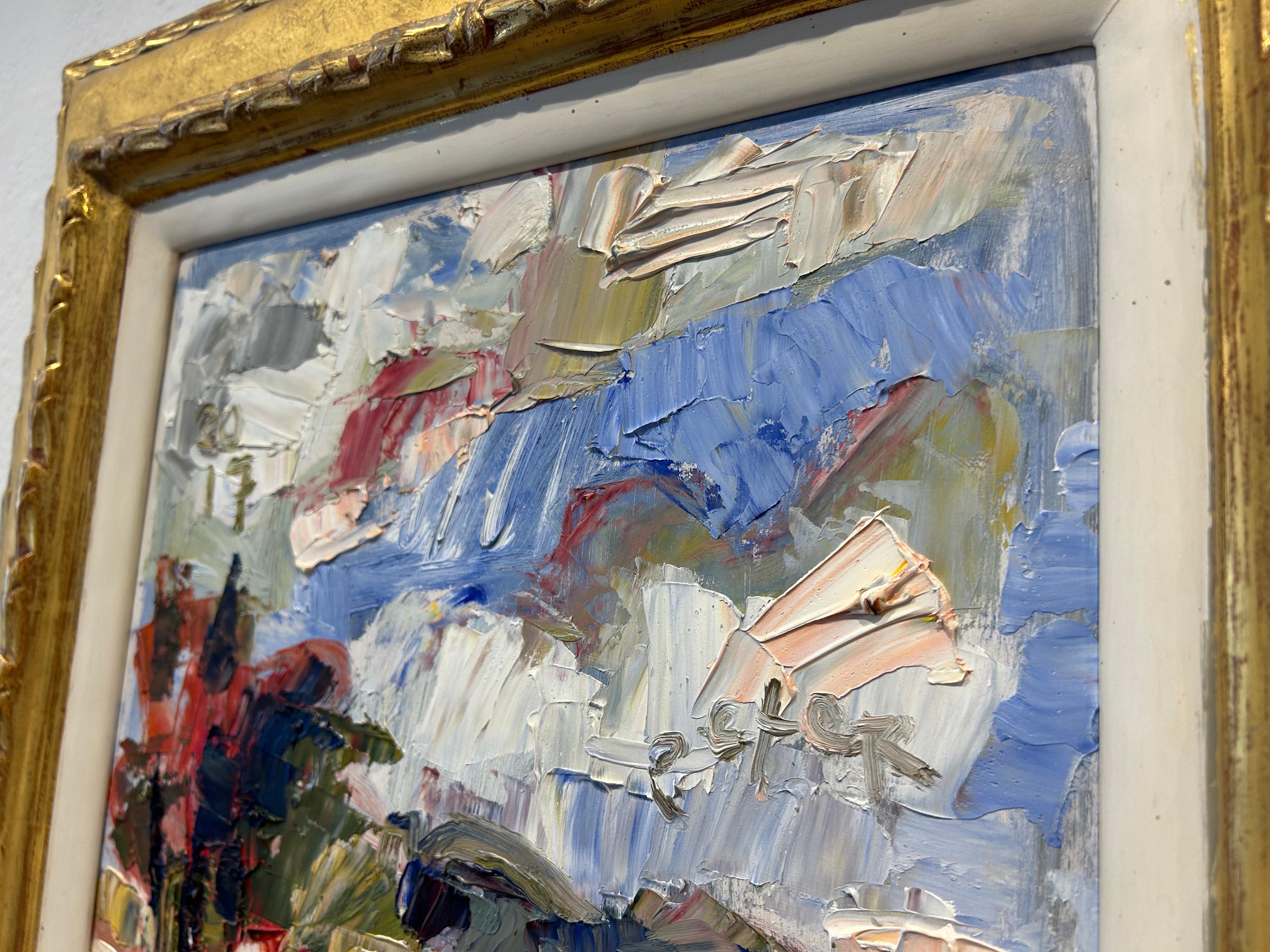 Lichte Regen in de Vroege Ochtenduren Light Rain in the Morning Nature Modern For Sale 3