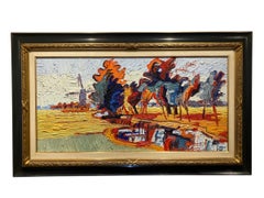 Verboden Schoonheid Forbidden Beauty Oil Painting on Linen Canvas In Stock