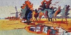 Verboden Schoonheid Forbidden Beauty Oil Painting on Linen Canvas In Stock