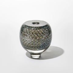 Peter Bowles Murrine Quadranten in Pistazie & Türkis I