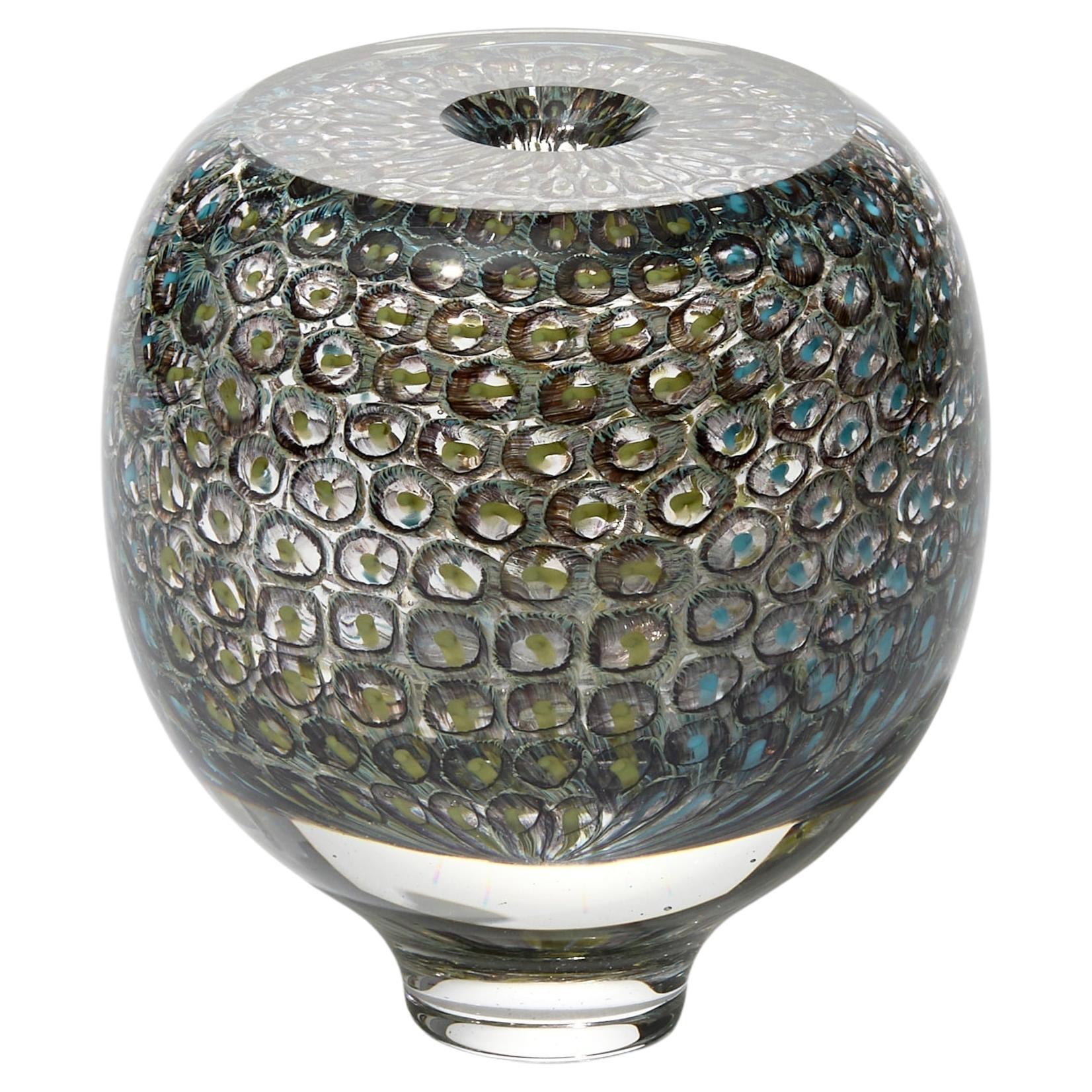 Peter Bowles Quadranti di Murrine in Pistacchio e Turchese I