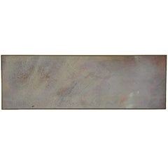 Vintage "Long Stone" Earth Tonal Gestural Abstract Expressionist