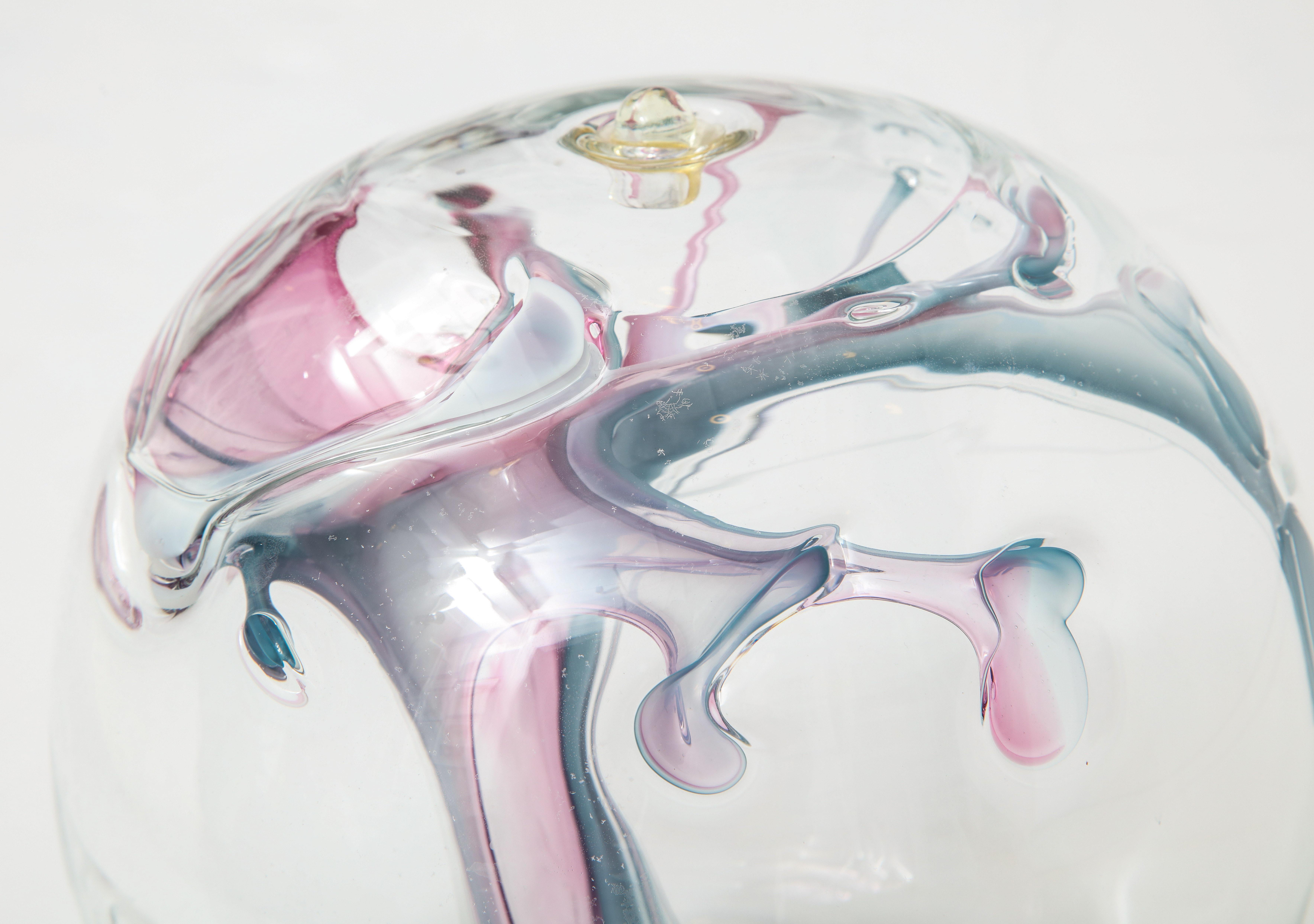 Peter Bramhall Glass Orb Sculpture 3