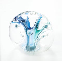 Peter Bramhall Glass Orb Sculpture