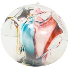 Peter Bramhall Glass Orb Sculpture