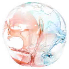 Peter Bramhall Glass Orb Sculpture