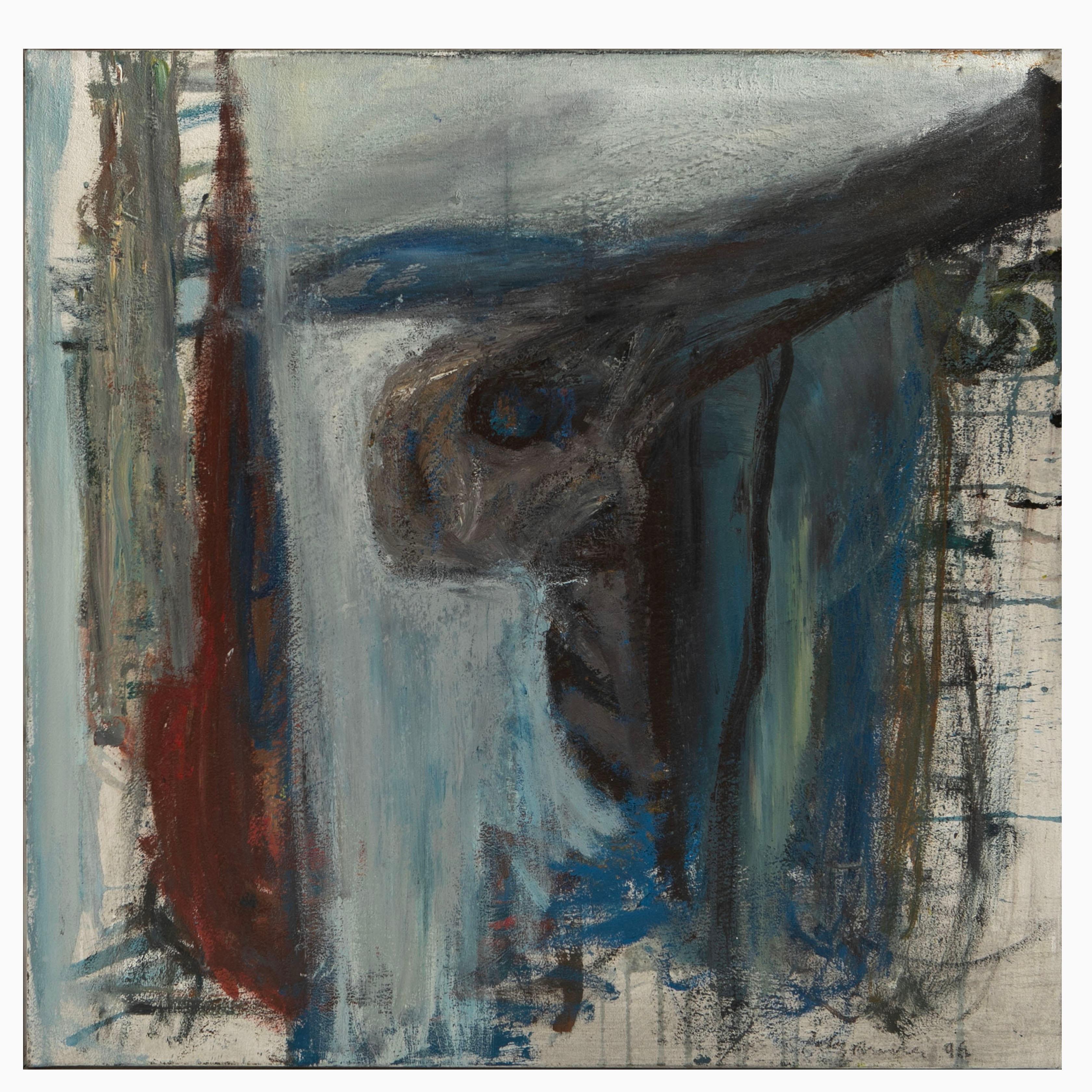 Modern Peter Brandes, Colombes, 1992 – Abstract Oil on Canvas