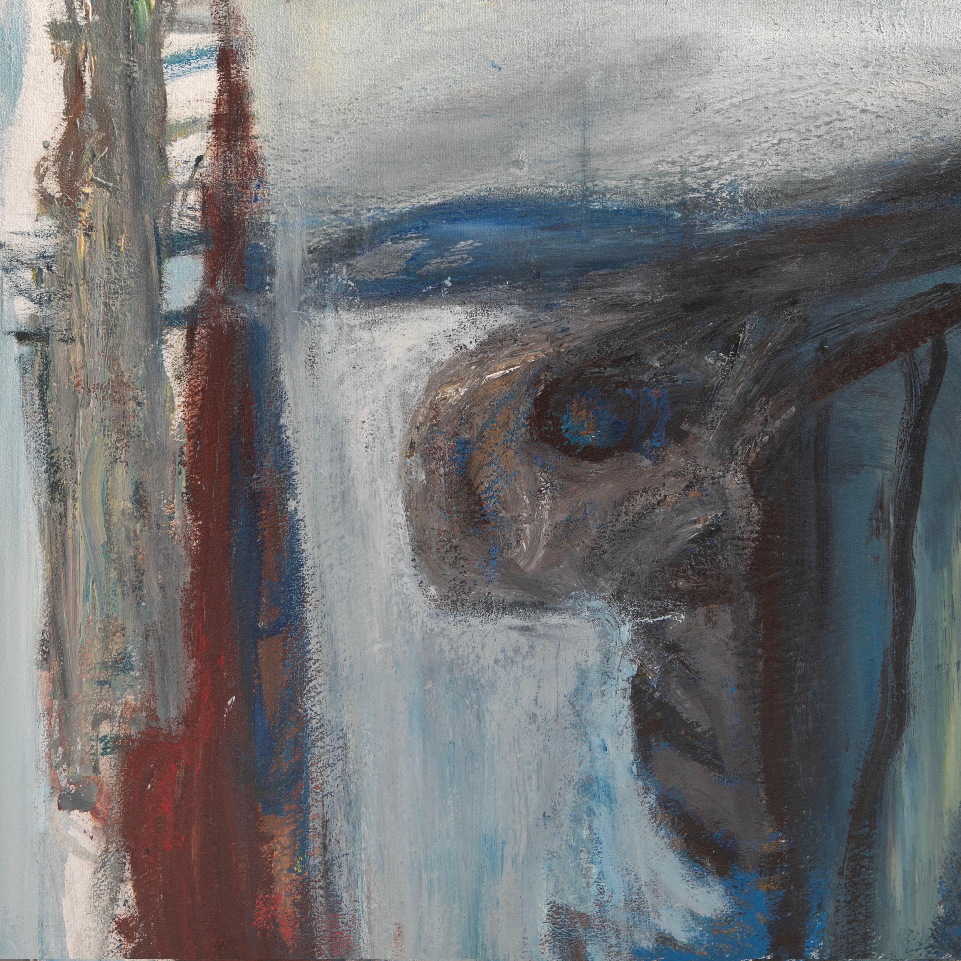 Danish Peter Brandes, Colombes, 1992 – Abstract Oil on Canvas