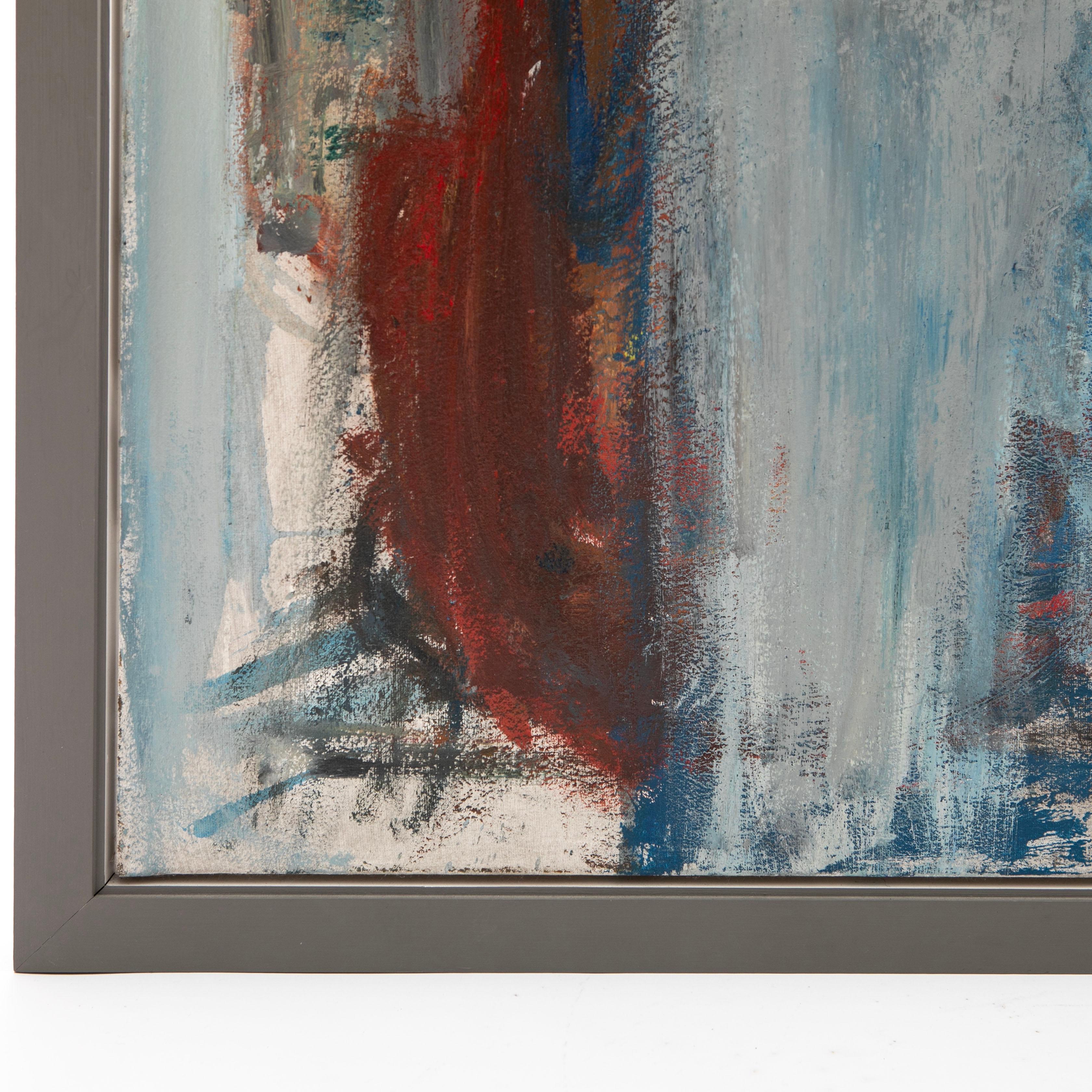 20th Century Peter Brandes, Colombes, 1992 – Abstract Oil on Canvas