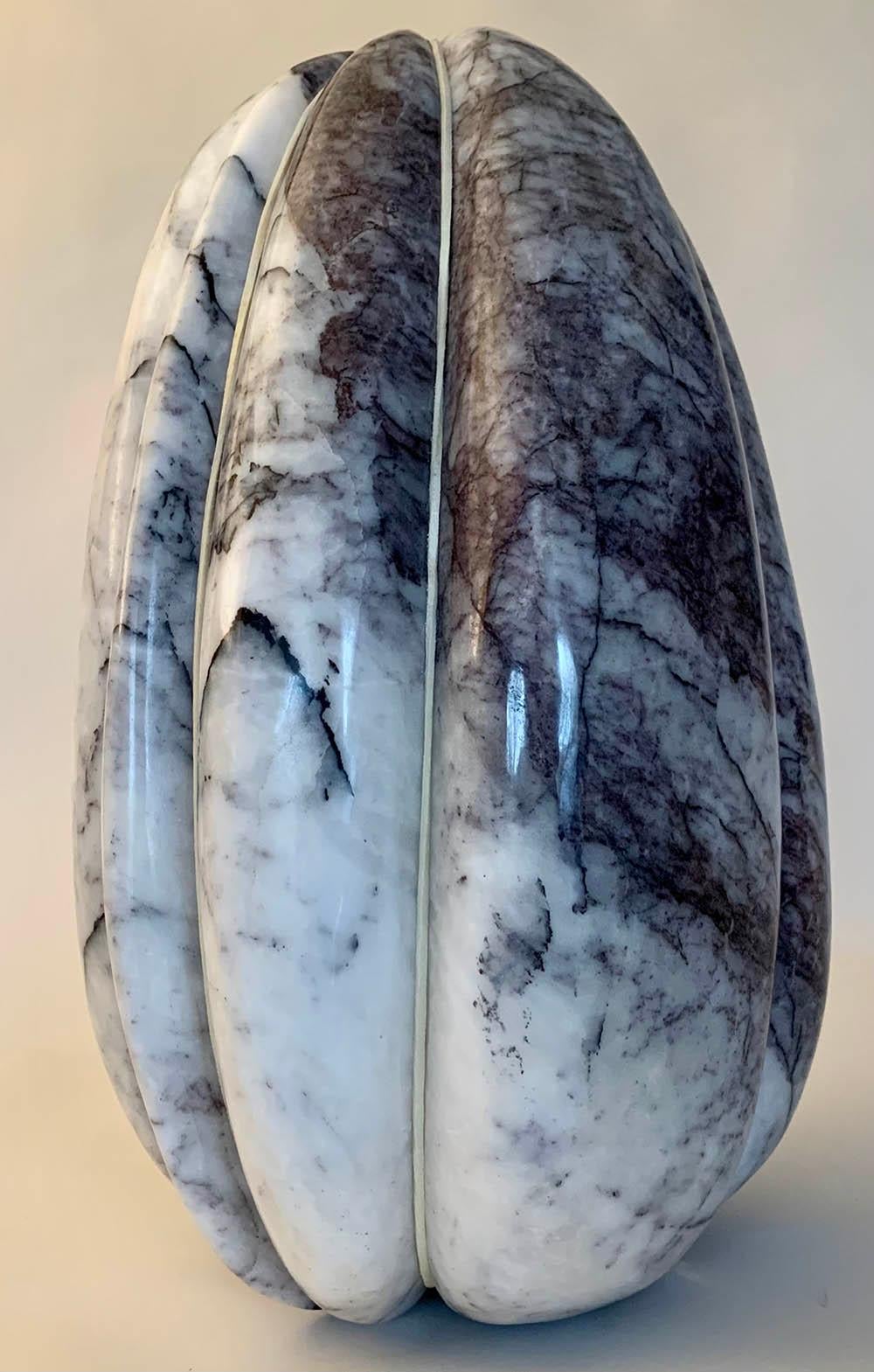 Abstract Thought by Peter Brooke-Ball - Marble Sculpture, abstract, organic 3