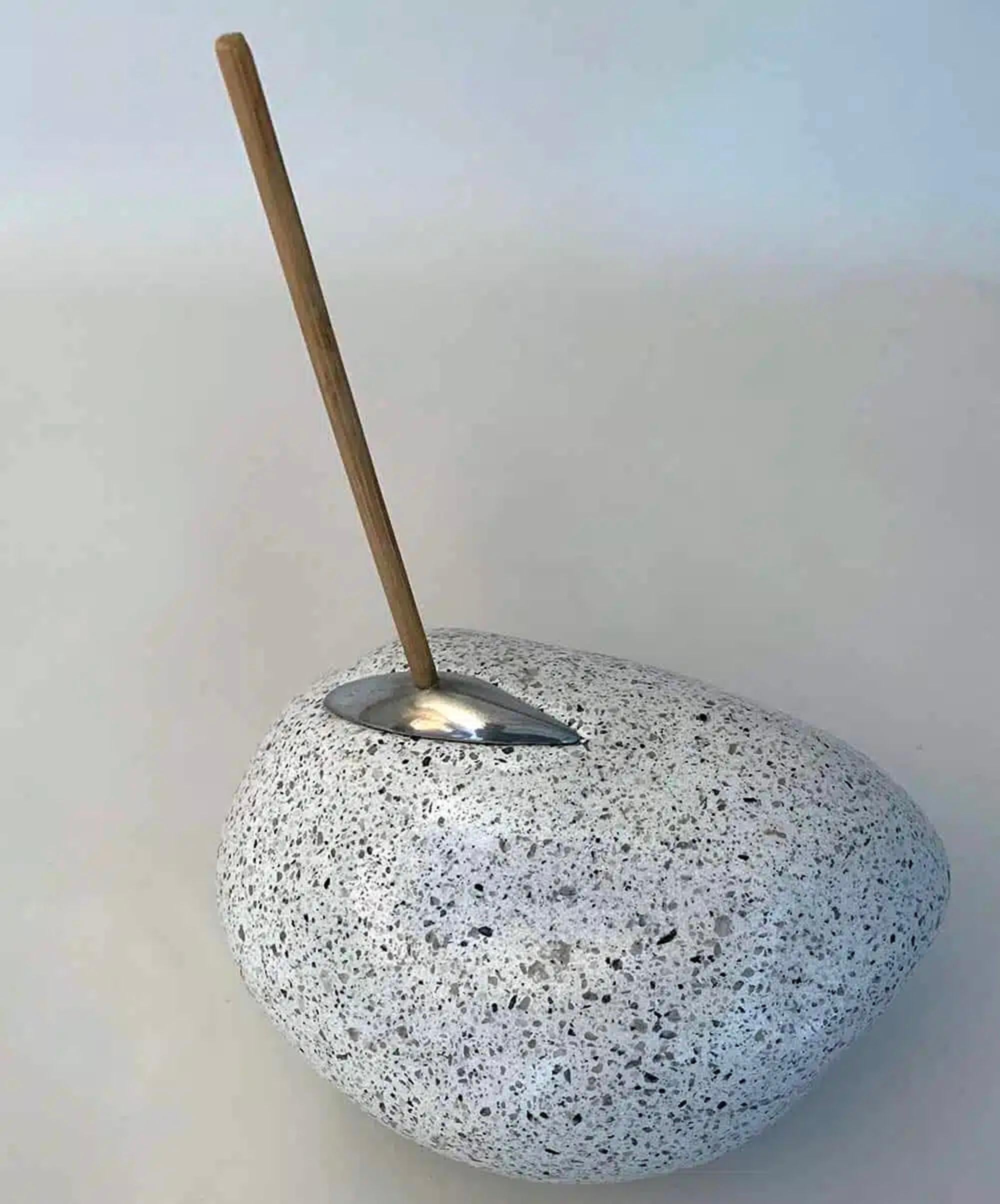 Plaything by Peter Brooke-Ball - rock sculpture, abstract