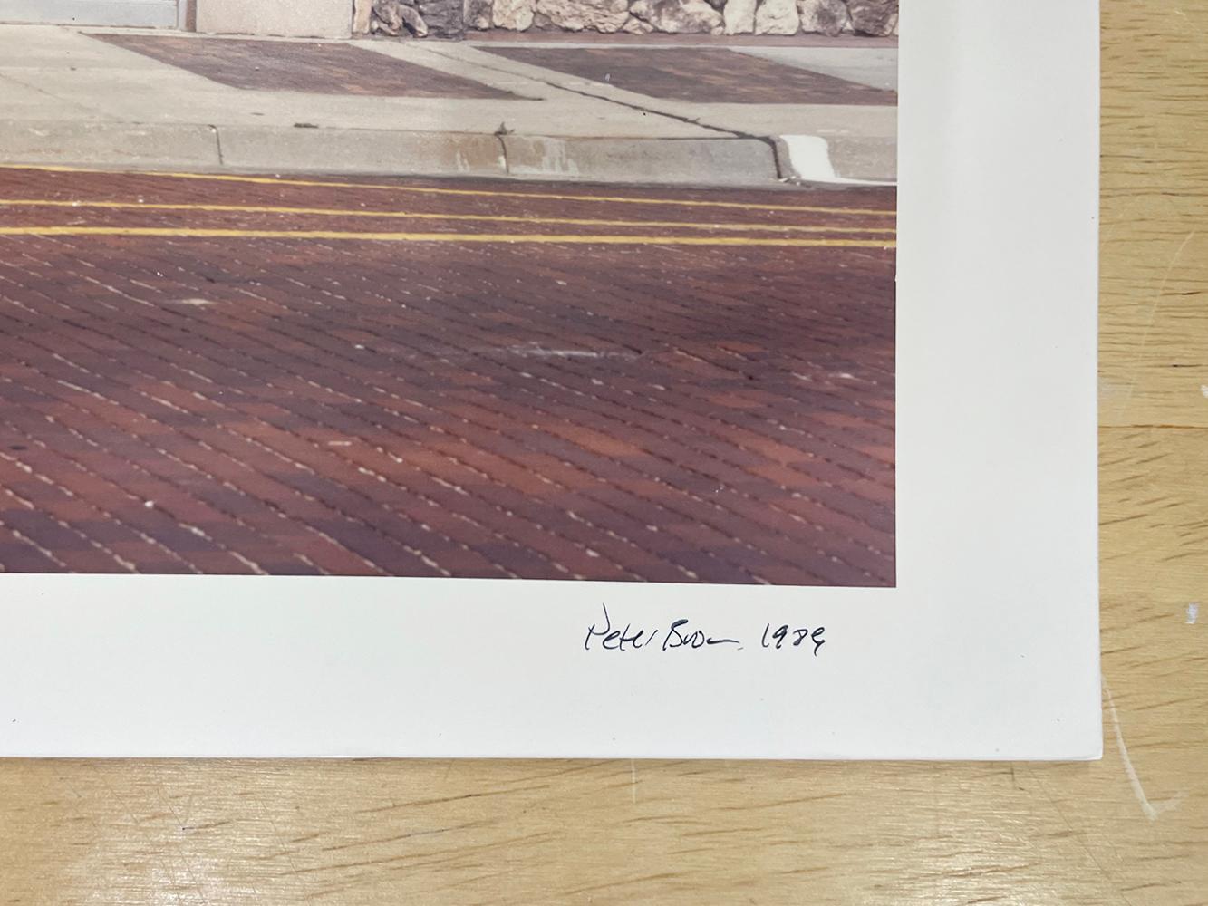 Barron Theater, Pratt, KS von Peter Brown, 1989, Archivalischer Pigmentdruck im Angebot 2